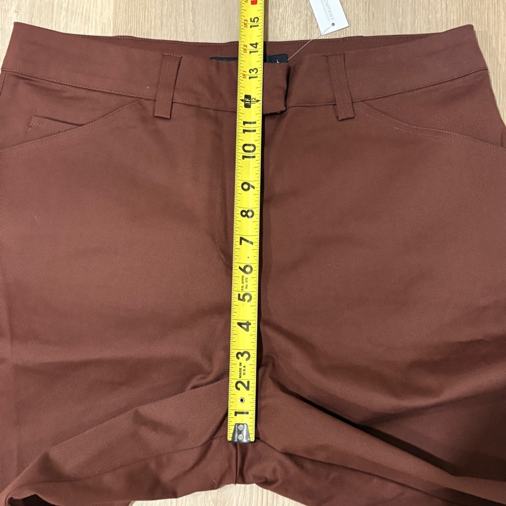 New York & Company Brown Wide Leg Cargo Pants High Rise Size L Career NWT - Picture 10 of 12